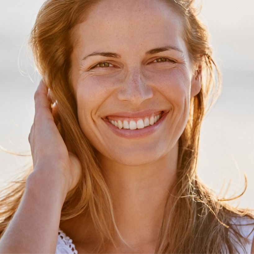 mount pleasant tetra coolpeel model smiling