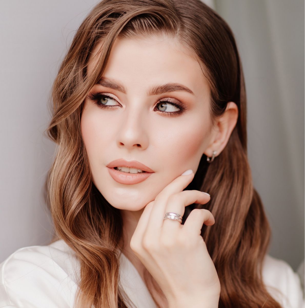 mount pleasant botox model with brown hair