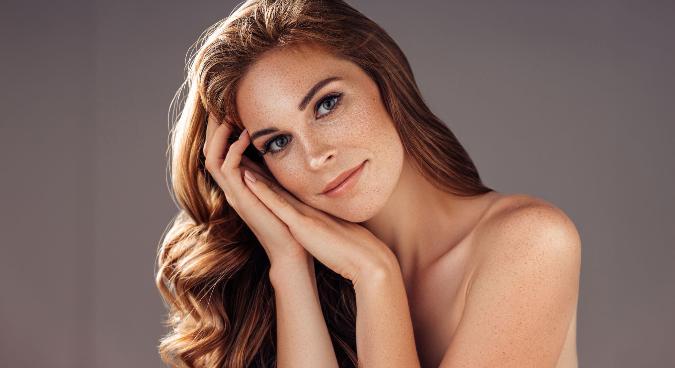 mount pleasant med spa model with brown hair